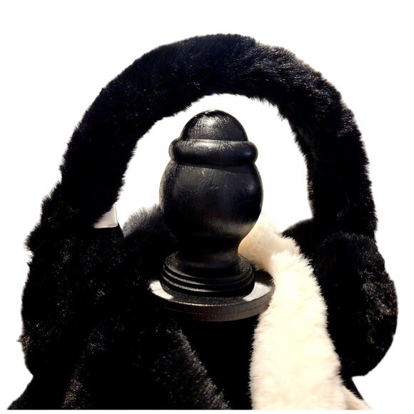 APPARIS Abby Faux-Fur Scarf Set with Black Earmuffs MSRP$190 NEW! - Picture 7 of 15